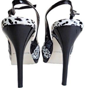 WHBM ღ Slingback Platform Heel ღ Animal Print ღ